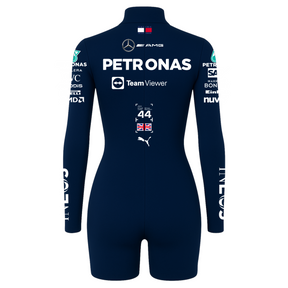 Macaquinho Lewis Hamilton Azul Marinho Mercedes - 2024
