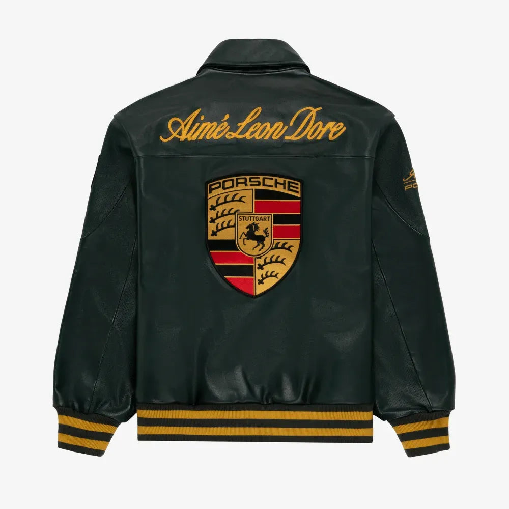 Jaqueta Porsche de Couro