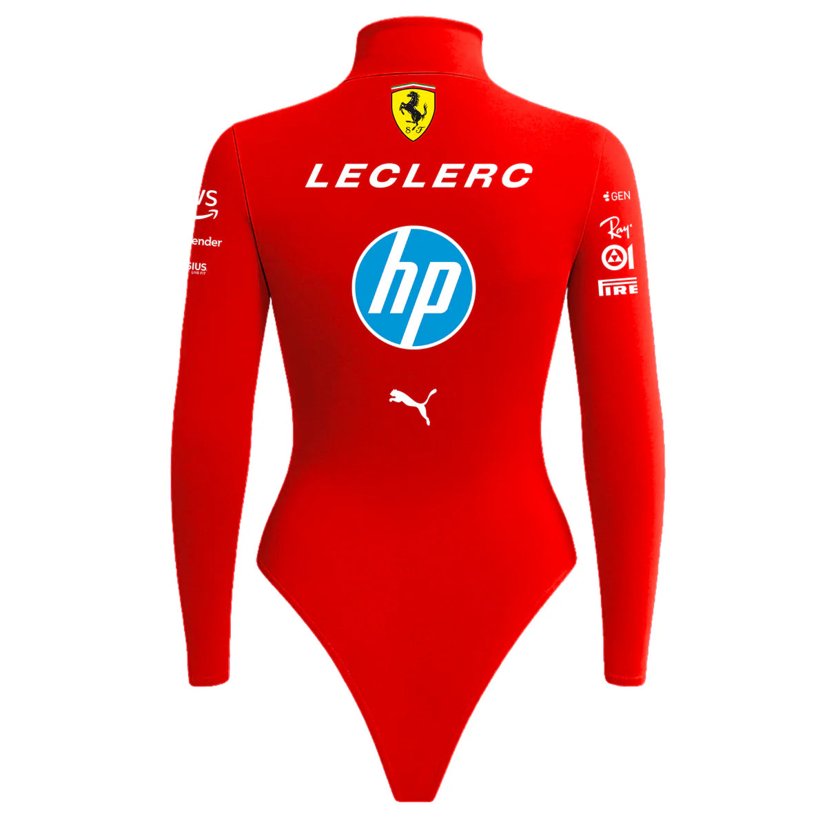Body Charles Leclerc Ferrari Vermelho - 2025