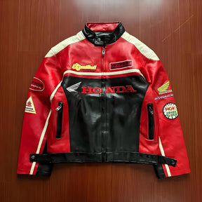 Jaqueta Honda de Couro